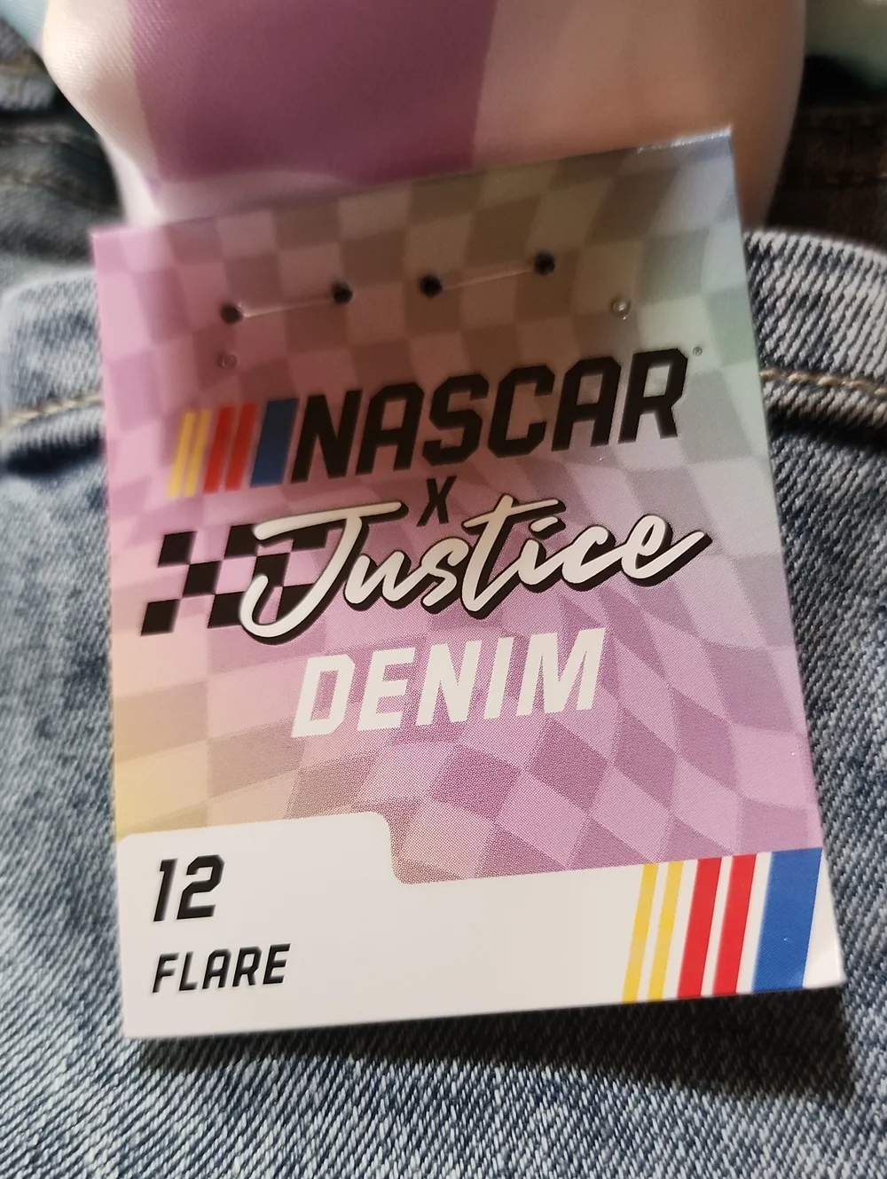 Justice Girl's NASCAR X Justice Collab Jeans